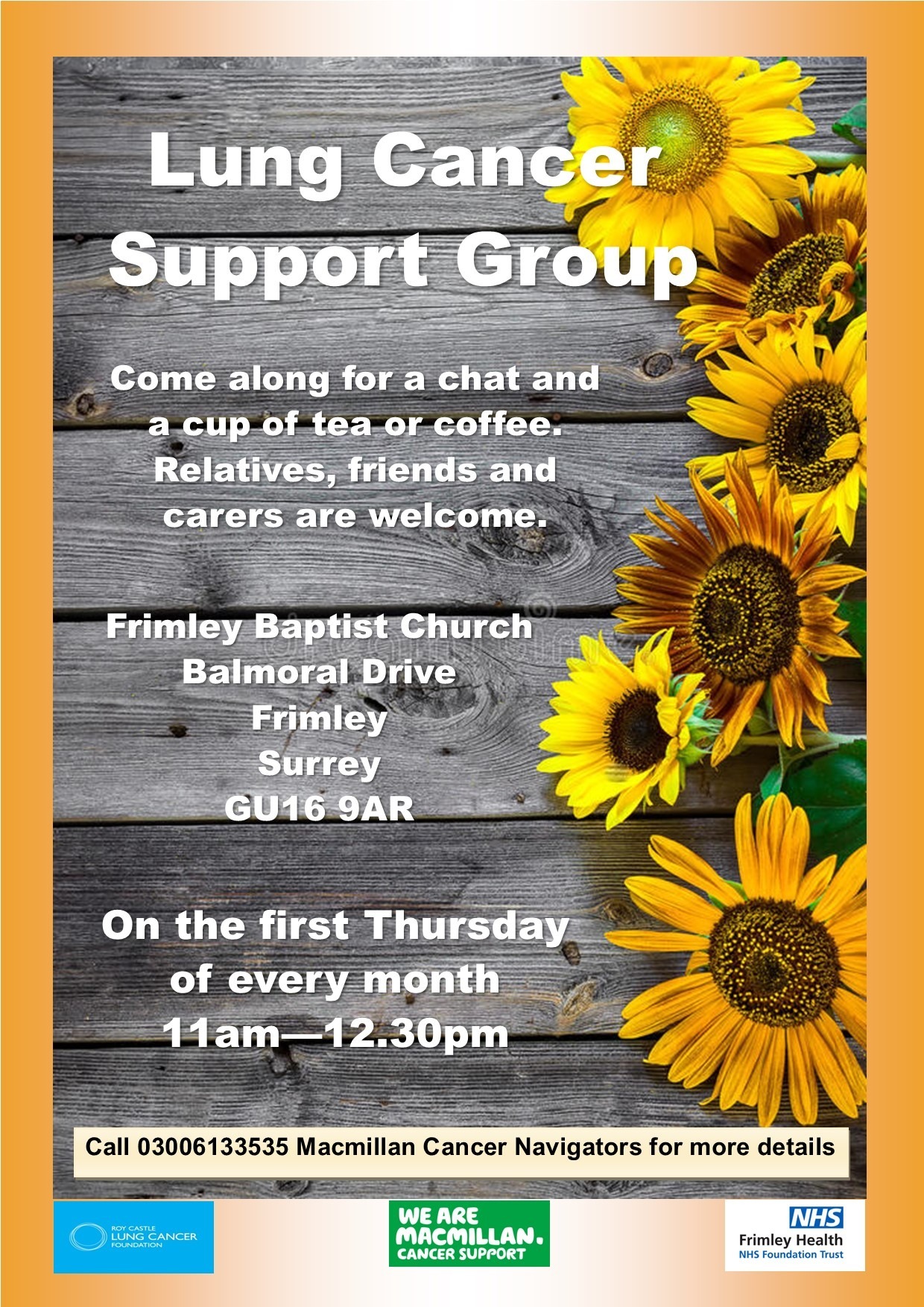 Invite poster SUPPORT GROUP - 