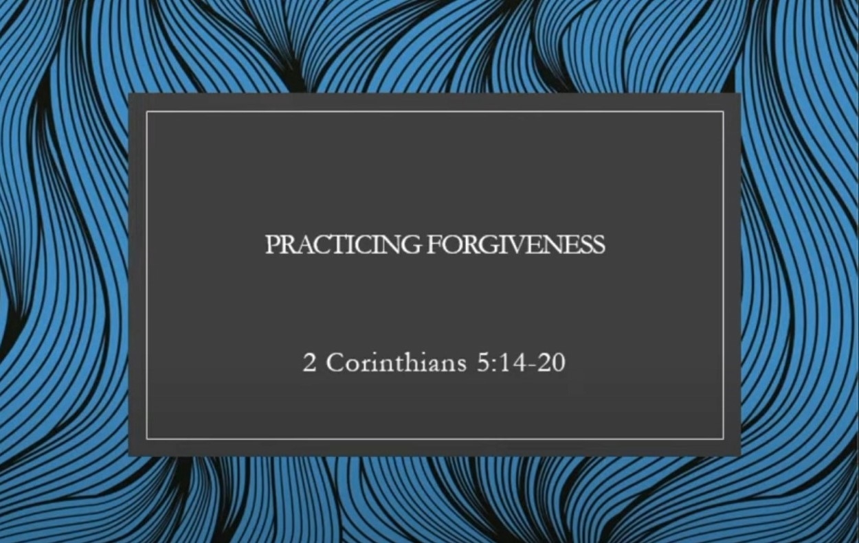Practising Forgiveness