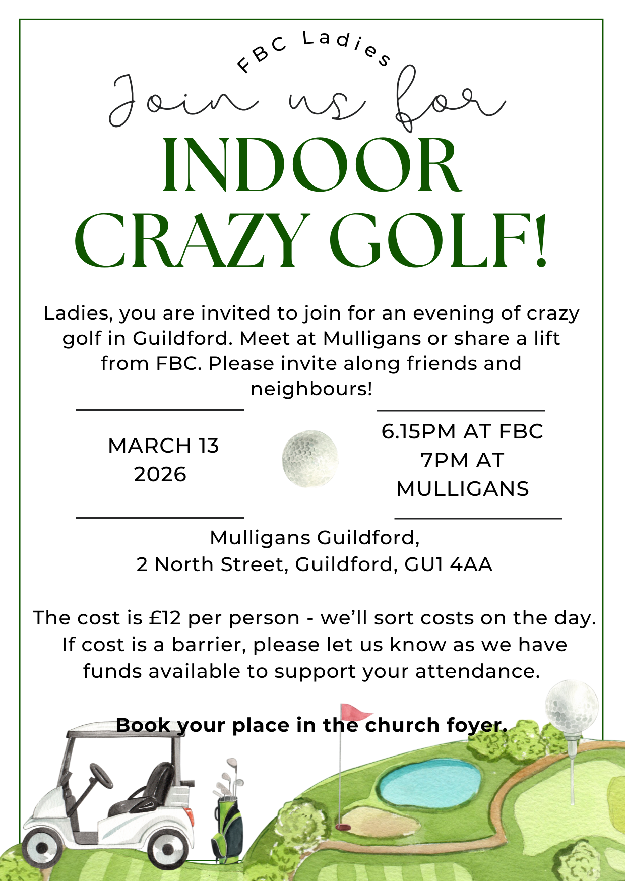 Ladies crazy golf v.2