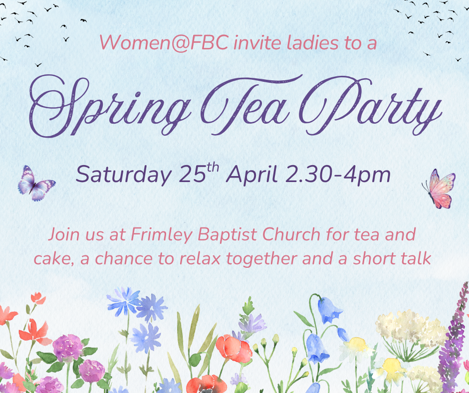 Spring tea party (Facebook Pos