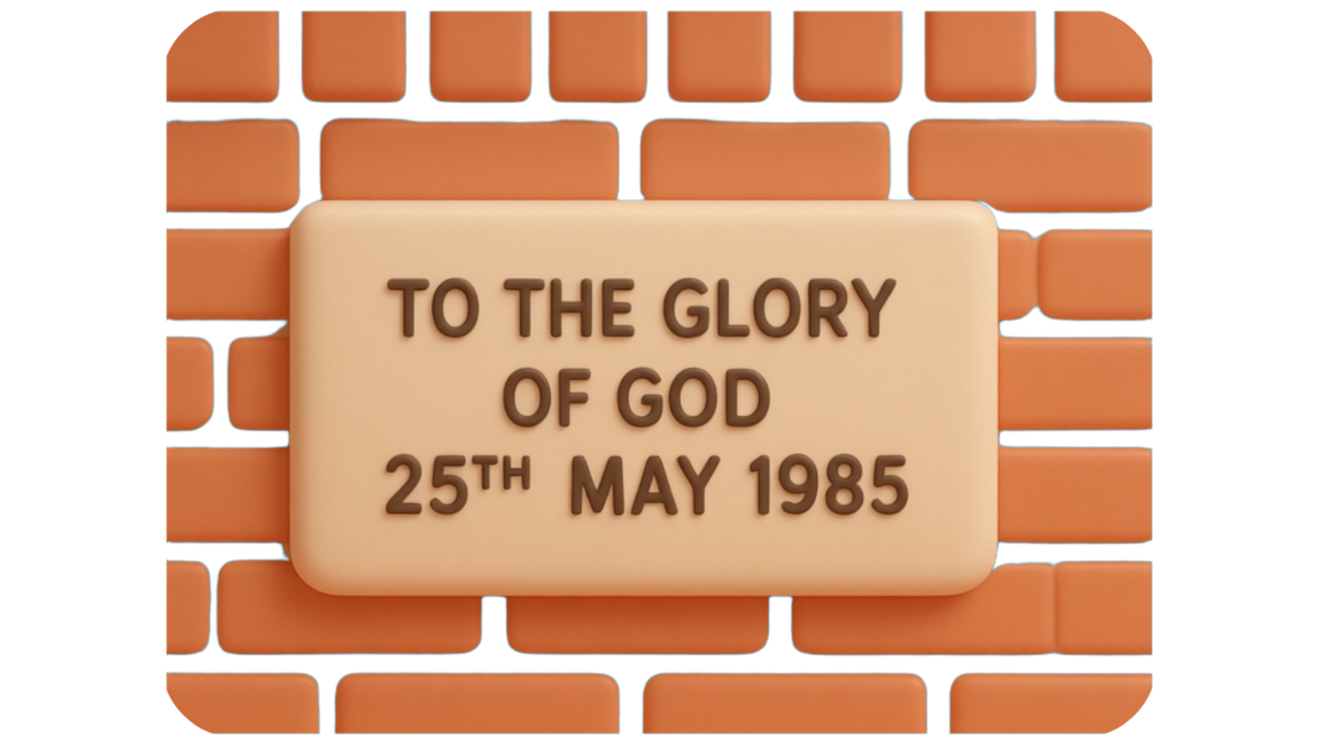 To the glory of GOD