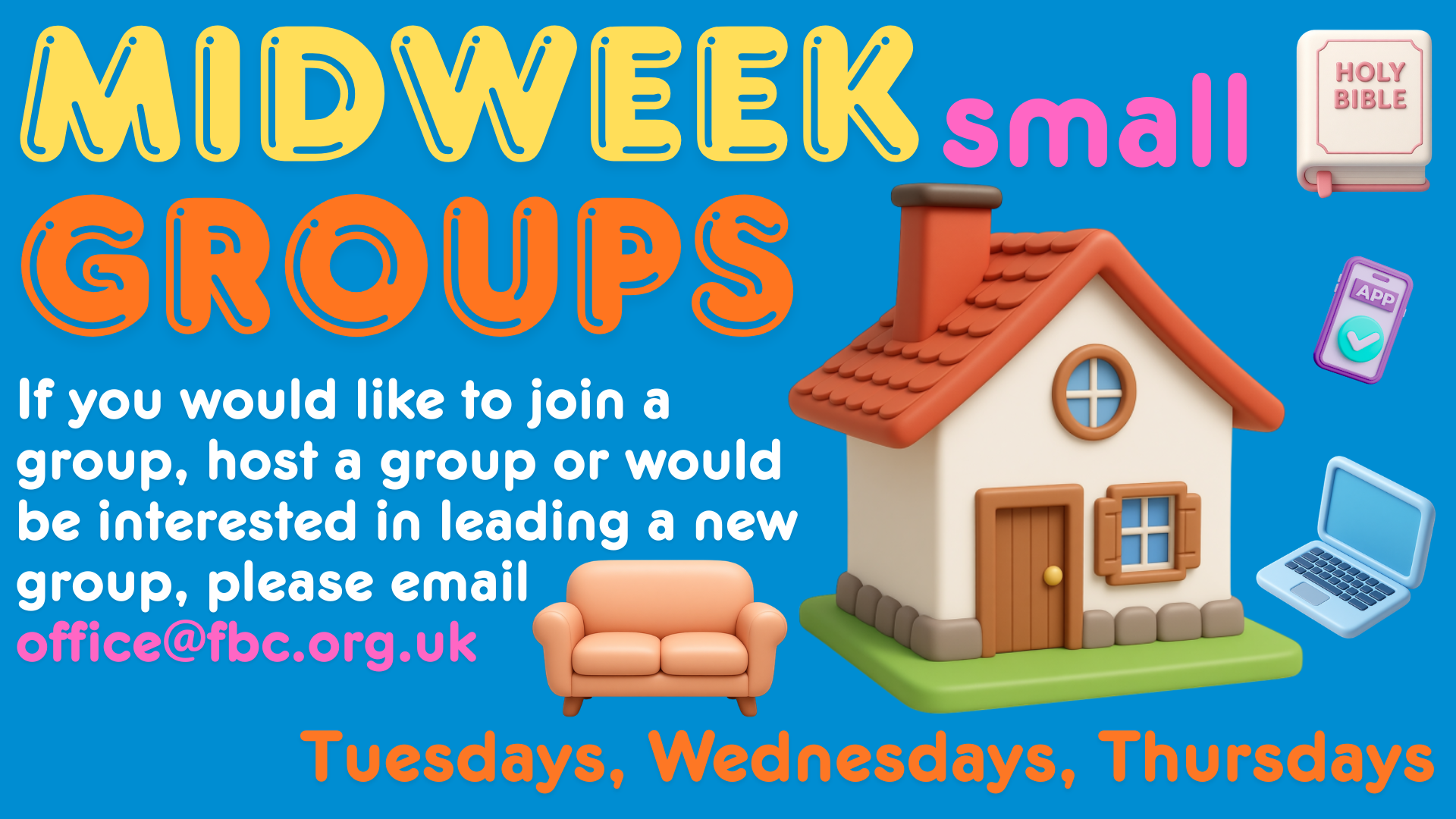 Midweek Small Groups