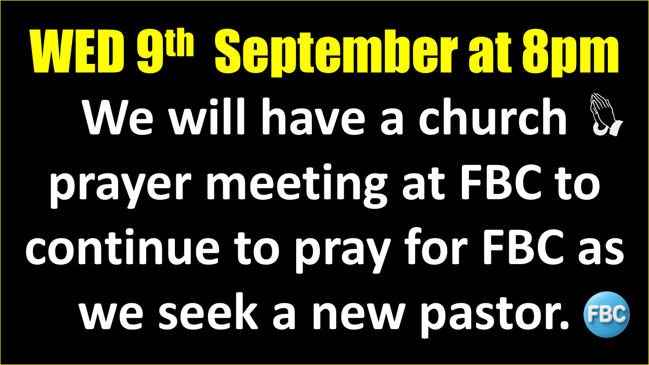 New Pastor Prayer 2
