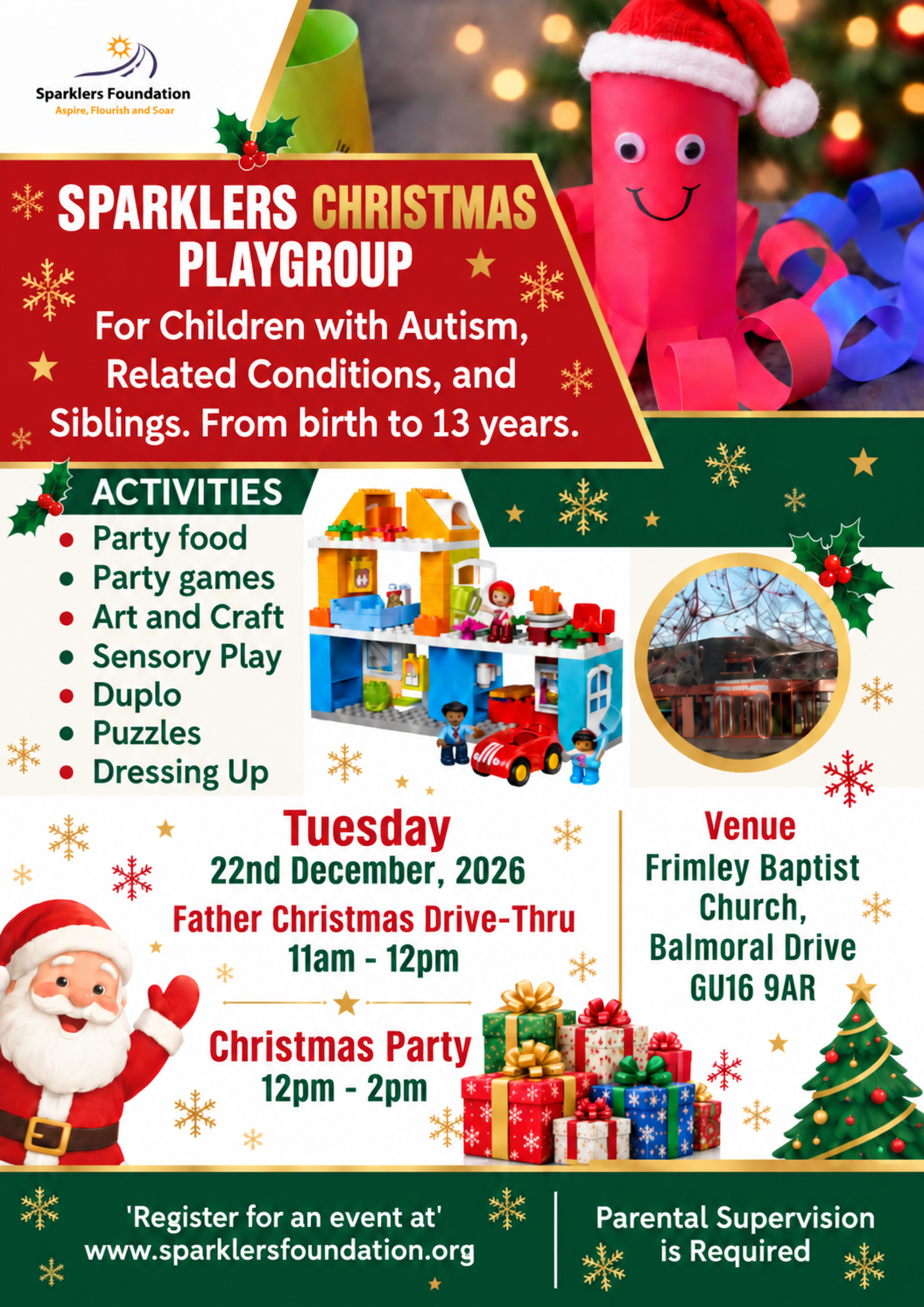 Sparklers Christmas Drive-Thru