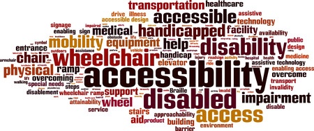 words associated with accessibility in lozenge shape